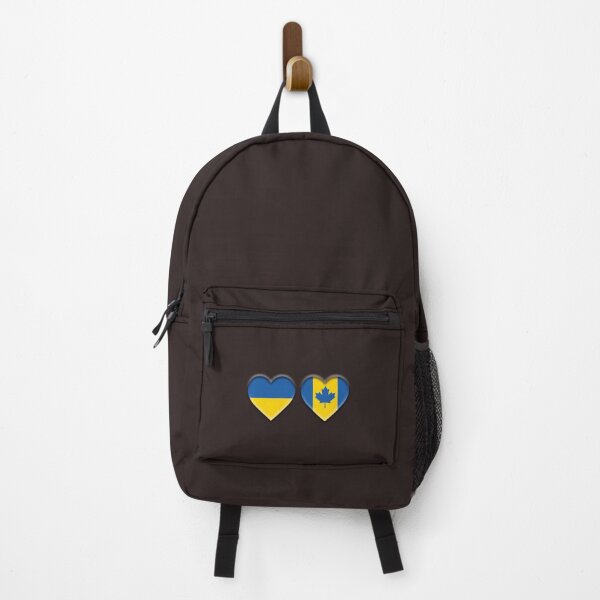 Item preview, UKRAINIAN CANADIANS - UKRAINIAN CANADIANS HEARTS - CANADIAN SYMBOL designed and sold by PleasantValley.