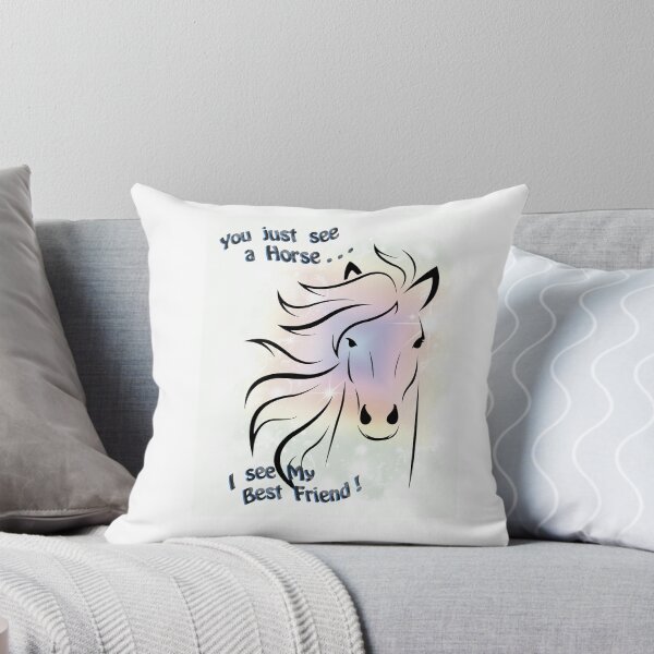 Item preview, a Horse Illustration of my Best Friend designed and sold by RonelBroderick.
