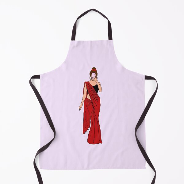 Item preview, Desi girl in saree designed and sold by Mermaidssparkle.