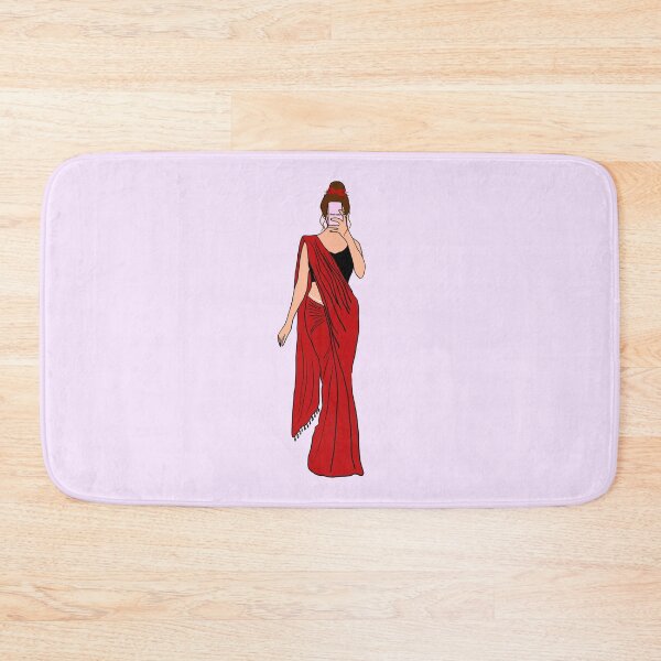 Item preview, Desi girl in saree designed and sold by Mermaidssparkle.