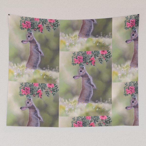 Item preview, Smelling the Roses pastel painting designed and sold by Marla Kurzec.