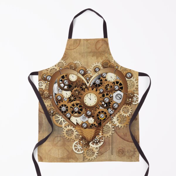 Item preview, Heart Steampunk Love Retro Machine designed and sold by BluedarkArt.