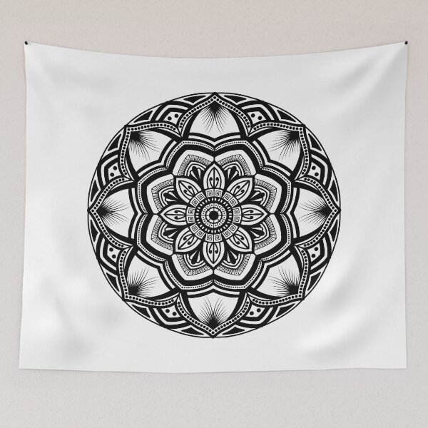 Item preview, Mandala Black M105 designed and sold by MbyMorganK.