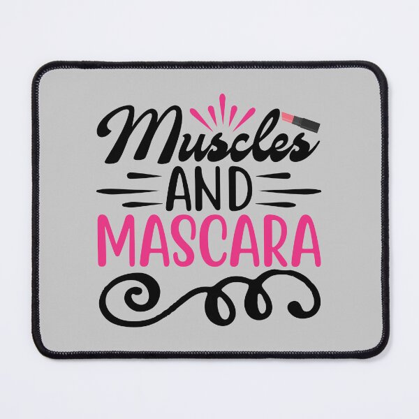 Item preview,   Muscles And Mascara cute love women makeup  designed and sold by NAZIMNADIR.