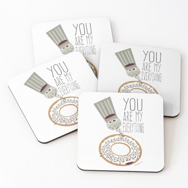 Item preview,  You Are My Everything Bagel Food Slogan designed and sold by mytshirtfort.