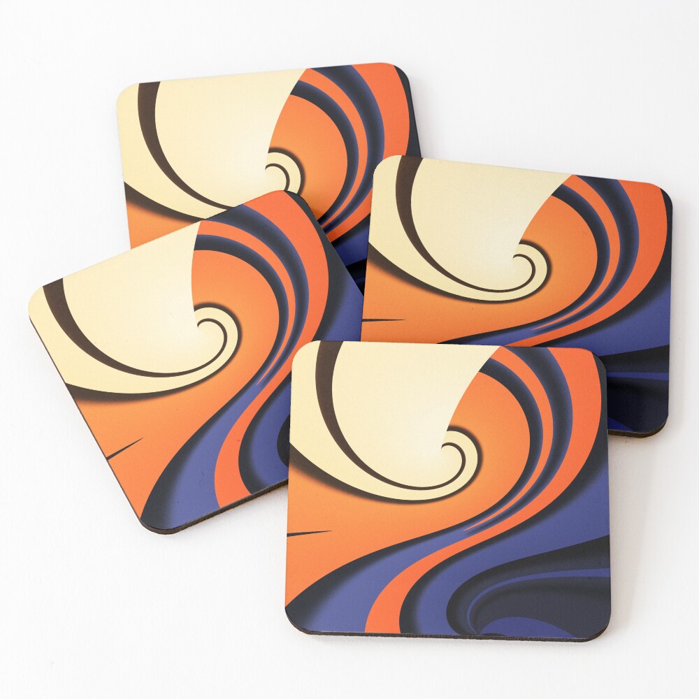 Item preview, Coasters (Set of 4) designed and sold by Robert-Store.