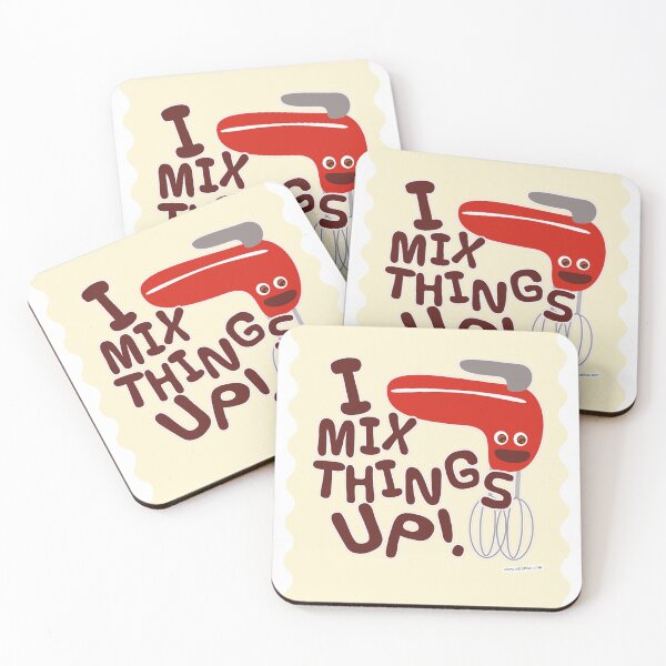 Item preview, I Mix Things Up Kitchen Mixer Cartoon designed and sold by mytshirtfort.