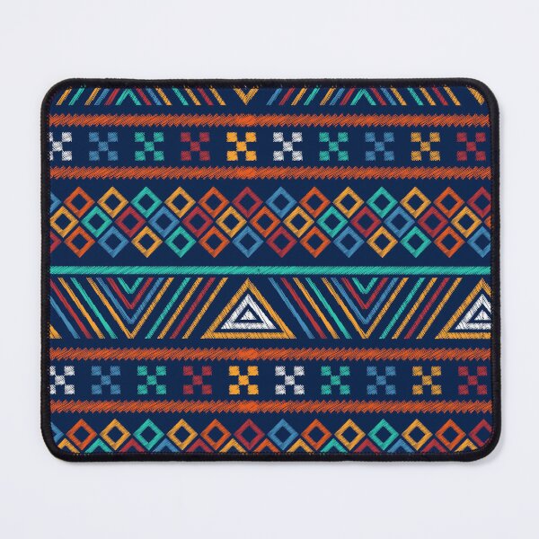 Item preview, Tribal Coloured Fabric designed and sold by TheHotIgloo.