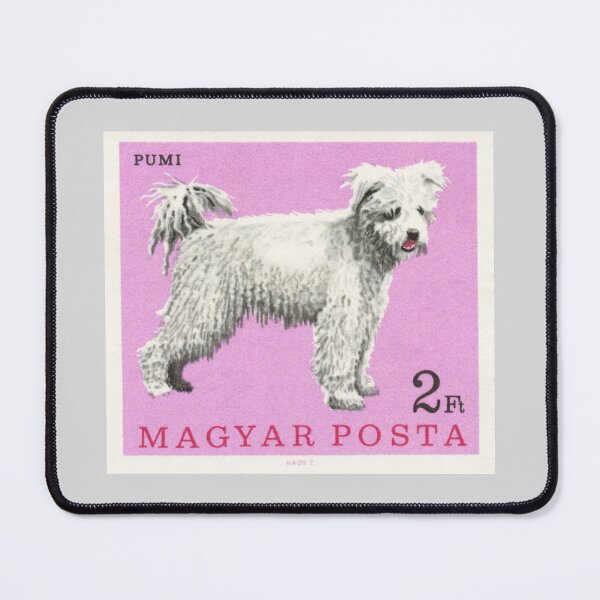 Item preview, Stamp collector Vintage 1967 Hungary Pumi Dog postage stamp designed and sold by cutestamps.