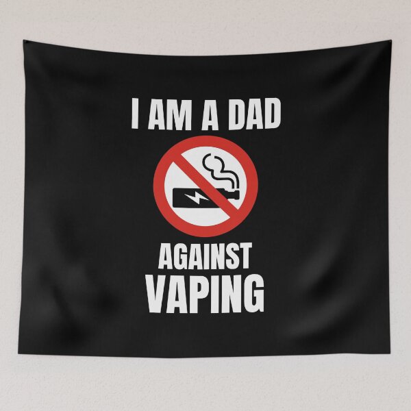 Item preview, I Am A Dad Against Vaping Gift Father Funny Meme  designed and sold by Africrafts.