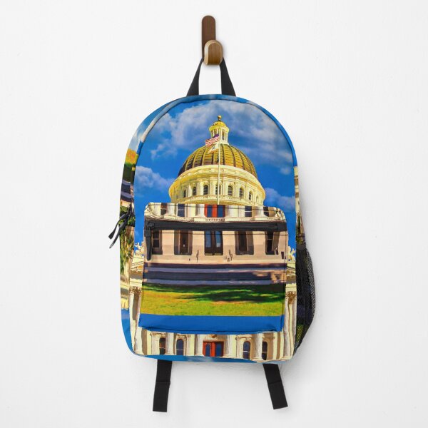 Item preview, California State Capitol in Sacramento - digital painting designed and sold by NickoPrints.