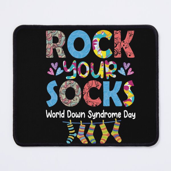 Item preview, World Down Syndrome Day Rock Your Socks Awareness designed and sold by Heddar Badreddine.