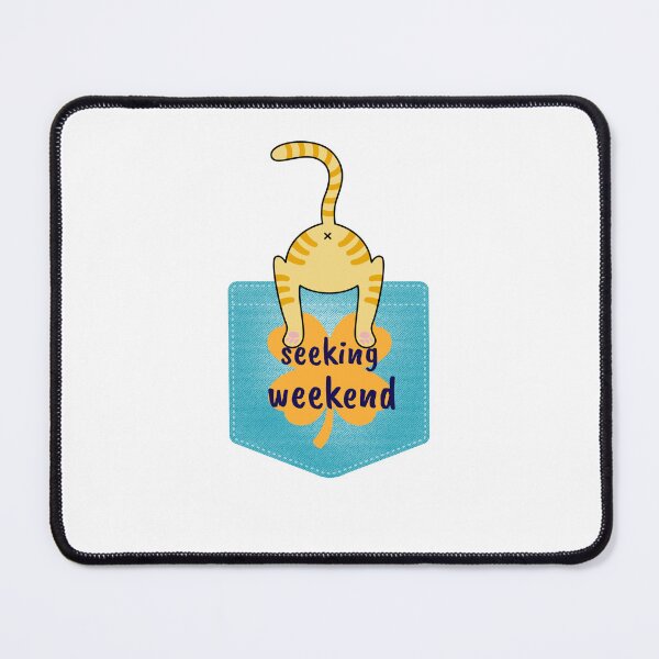 Item preview, Seeking Weekend cat designed and sold by behappyshirts.