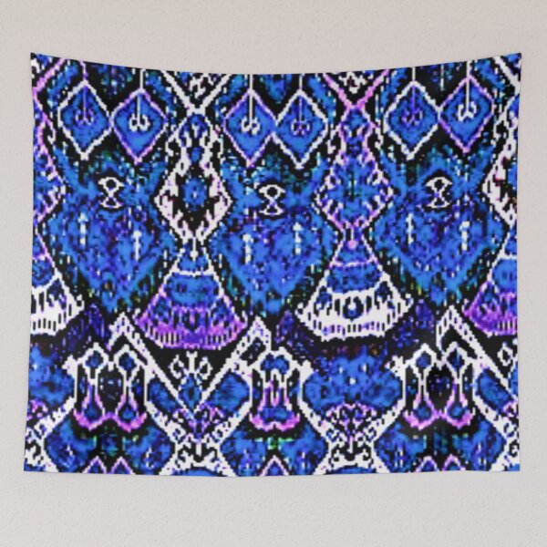 Item preview, Oriental ornaments patterns ikat designs, ikat uzbek designed and sold by LeFabriqueOuz.