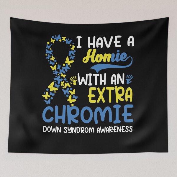 Item preview, World Down Syndrome Awareness Day I have A Honie With An Extra Chromie designed and sold by Heddar Badreddine.