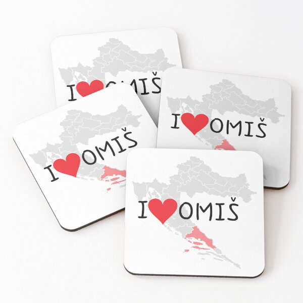Item preview, "I Love Omiš" designed and sold by MC Art Studio.