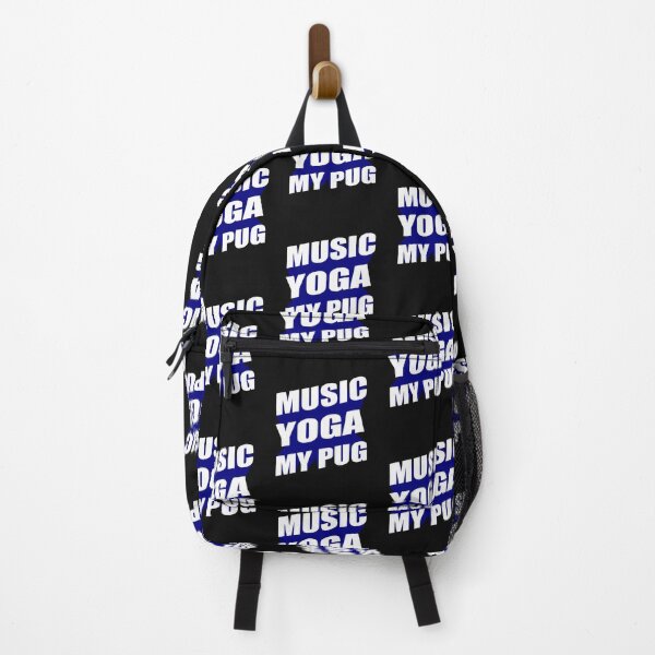 Item preview, Music Yoga And My Pug designed and sold by Pugstuff.