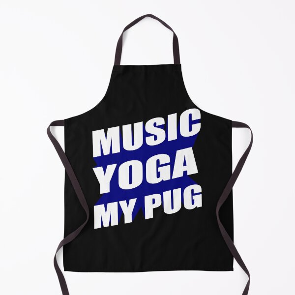 Item preview, Music Yoga And My Pug designed and sold by Pugstuff.