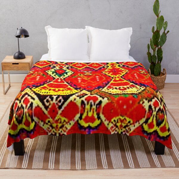 Item preview, Oriental ornaments patterns ikat designs, ikat uzbek designed and sold by LeFabriqueOuz.