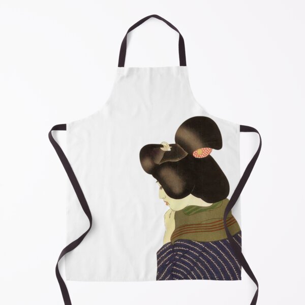 Item preview, Ukiyoe Woman in Purple and Green designed and sold by amuseXpress.