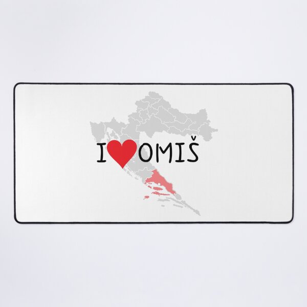 Item preview, "I Love Omiš" designed and sold by MC Art Studio.