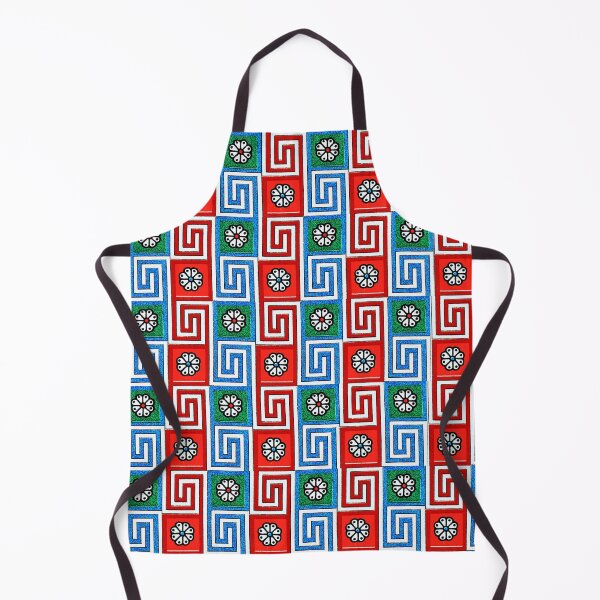 Item preview, Red and Blue Maze Stripe Patterns designed and sold by RyanCaudell.