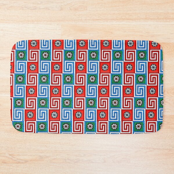 Item preview, Red and Blue Maze Stripe Patterns designed and sold by RyanCaudell.