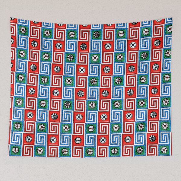 Item preview, Red and Blue Maze Stripe Patterns designed and sold by RyanCaudell.
