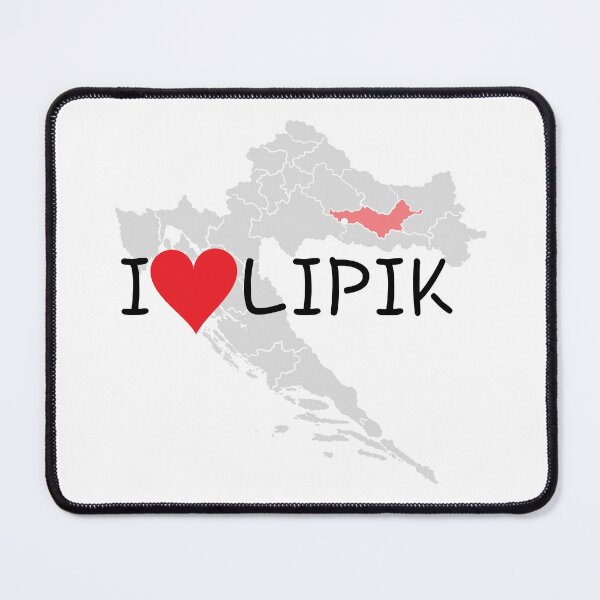 Item preview, "I Love Lipik" designed and sold by MC Art Studio.