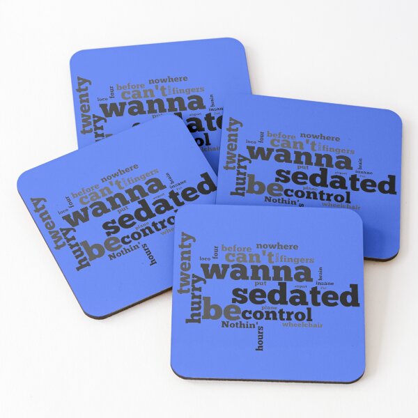 Item preview, The Ramones  I Wanna Be Sedated Lyrical Cloud designed and sold by Susan Maxwell Schmidt.