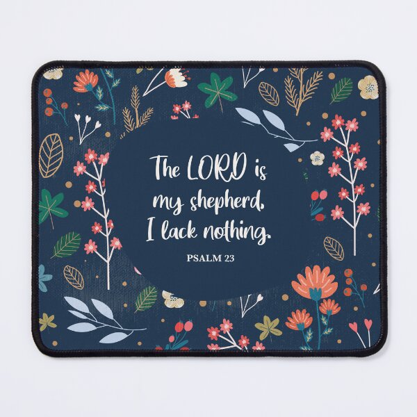 Item preview, Psalm 23, The Lord is my Shepherd - Bible Scripture designed and sold by StudioCitrine.