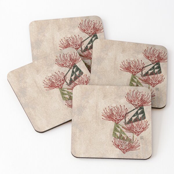 Item preview, 'Ohi'a lehua designed and sold by Sunriseshell.