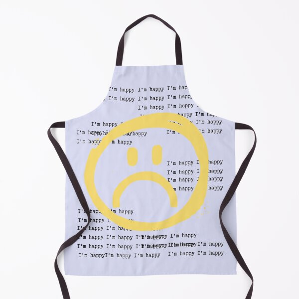 Item preview, I'm Happy Sad Face Print designed and sold by ivyandstone.