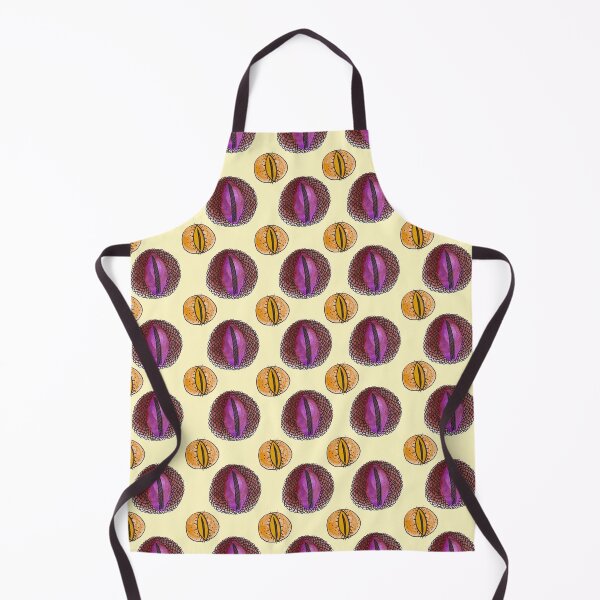 Item preview, Illustrated Floating Eye Pattern (Orange/Magenta/Yellow) designed and sold by JynnDoesArt.
