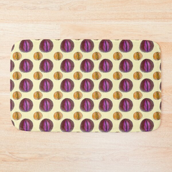 Item preview, Illustrated Floating Eye Pattern (Orange/Magenta/Yellow) designed and sold by JynnDoesArt.