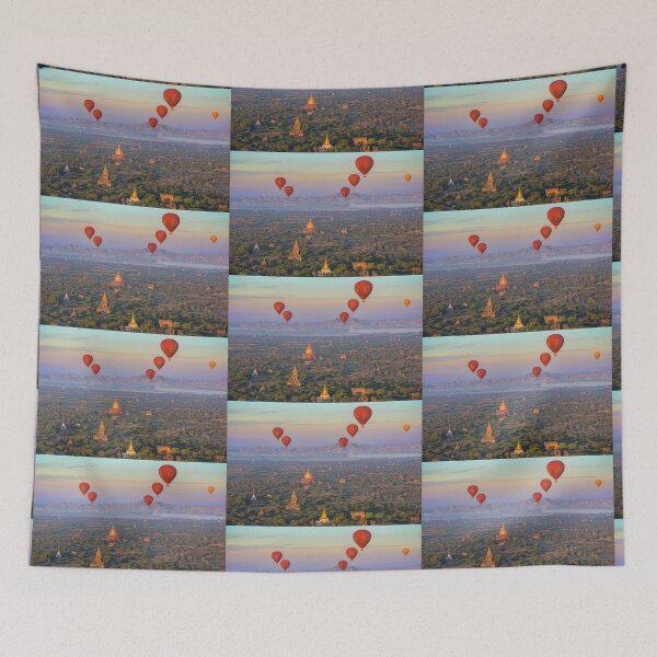 Item preview, Myanmar. Bagan. Hot Air Balloons. Flying over the Temples. designed and sold by vadim19.