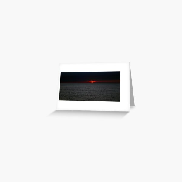 Sunset Greeting Card