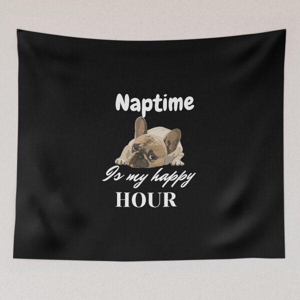 Item preview, Dog naptime is my happy  hour tshirt designed and sold by Havilaharts.