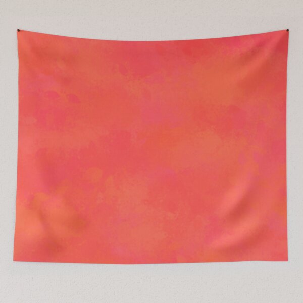 Item preview, orange red watercolor paint effect designed and sold by Talitha Marya.