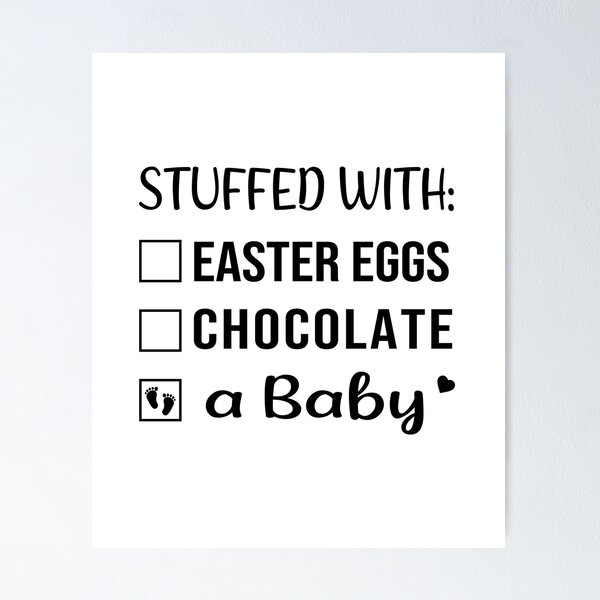 Item preview, easter pregnancy announcement, Easter Baby, baby announcement for couples, Pregnant  funny sarcastic Rude Offensive saying, designed and sold by joygift369.