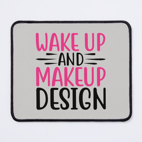 Item preview, wake up and makeup design girl cute beautiful makeup artist  designed and sold by NAZIMNADIR.