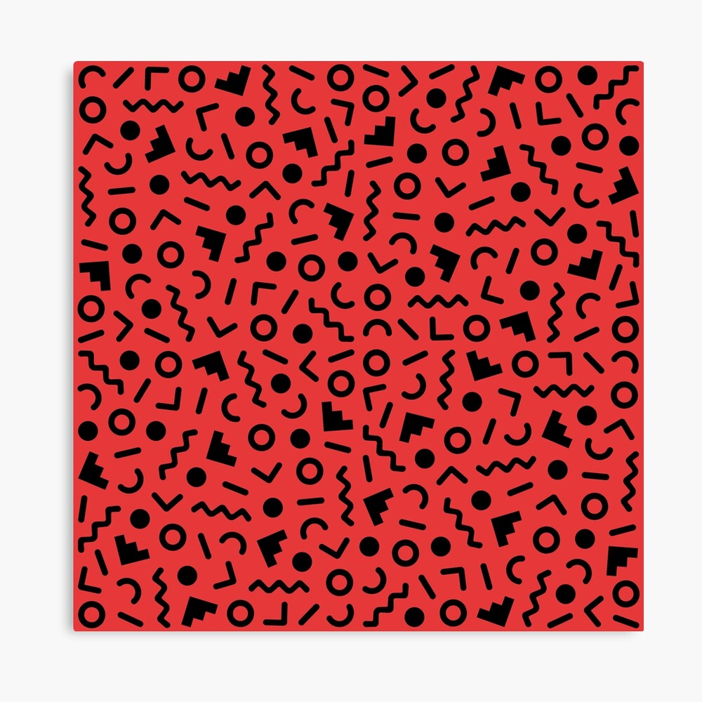 アート・デザイン・音楽 From Matt Black to Memphis Abstract 80s memphis pop art style graphics