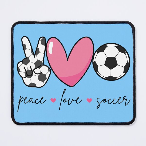 Item preview, Peace Love Soccer II designed and sold by Lemon Pepper.