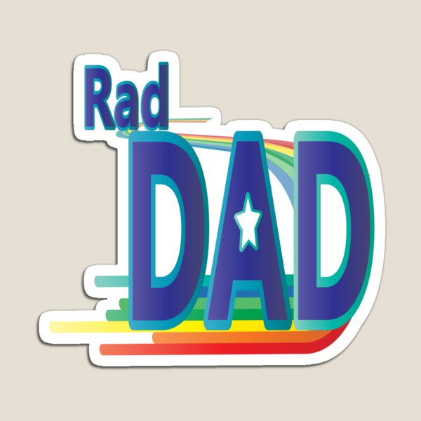 Rad Dad Magnet