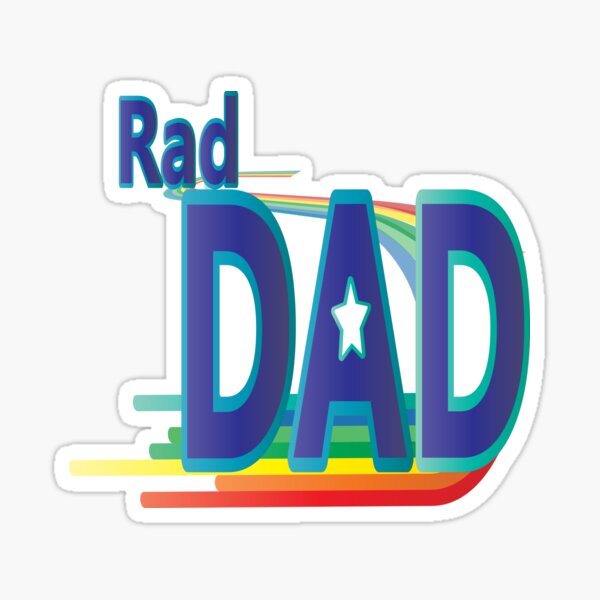 Rad Dad Sticker