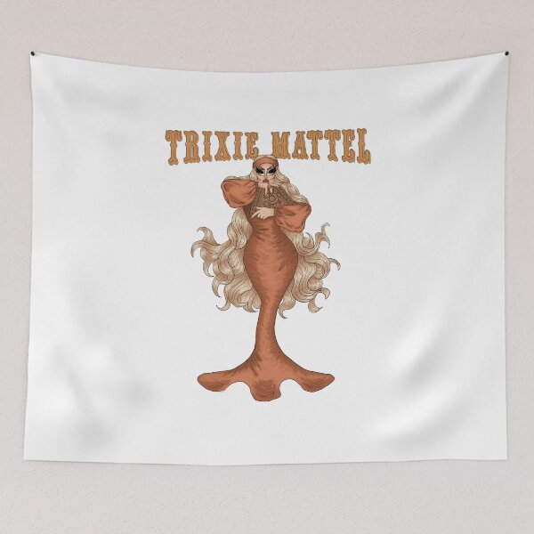 Item preview, Trixie Mattel Moving Parts Autoharp Design designed and sold by ClamPaints.