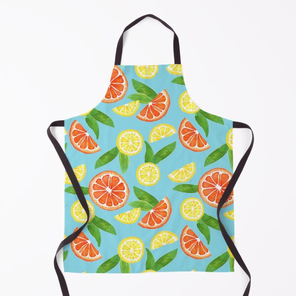 Item preview, Summer Citrus - Blue designed and sold by KelliroDesigns.