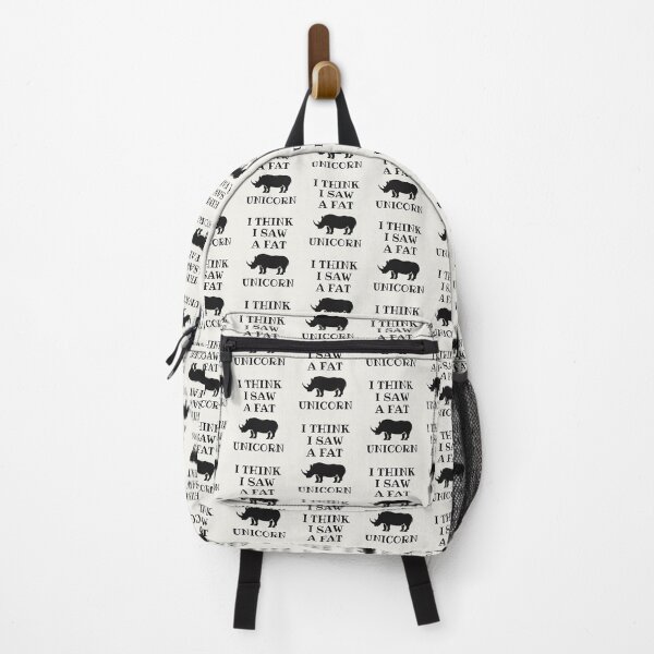 Item preview, I Think I Saw A Fat Unicorn | Unicorn | Rhino designed and sold by Einstein12345.