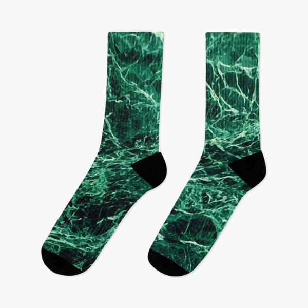 Item preview, Marble green, dark green,black,white abstract pattern designed and sold by cutecrazytshirt.