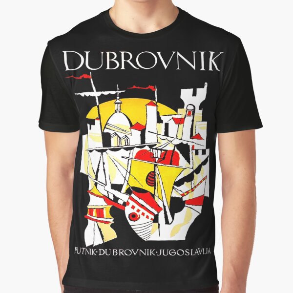 Artikel-Vorschau von DUBROVNIK JUGOSLAWIEN: Vintage Tourismus Werbedruck, designt und verkauft von posterbobs.